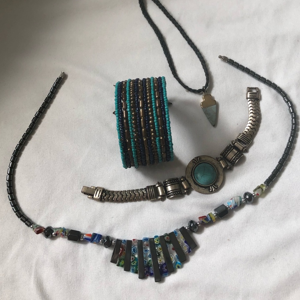 Aquamarine accessory set 🐠